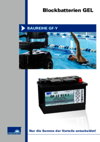 Blockbatterie GEL GFY