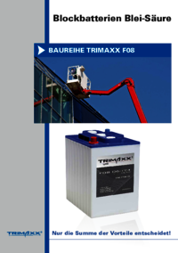 Blockbatterie Trimaxx F08